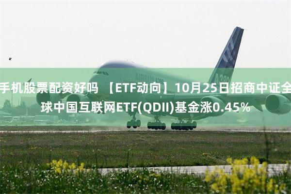 手机股票配资好吗 【ETF动向】10月25日招商中证全球中国互联网ETF(QDII)基金涨0.45%