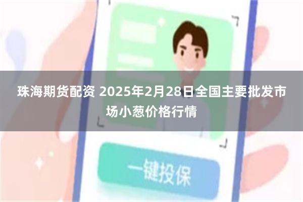 珠海期货配资 2025年2月28日全国主要批发市场小葱价格行情