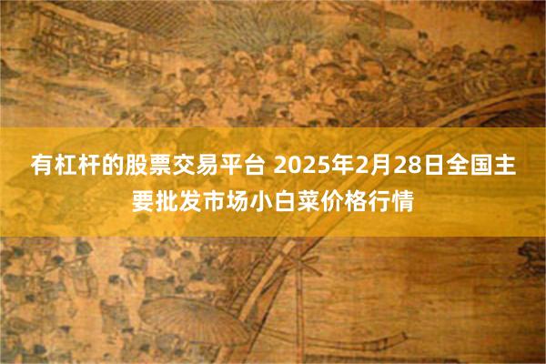 有杠杆的股票交易平台 2025年2月28日全国主要批发市场小白菜价格行情