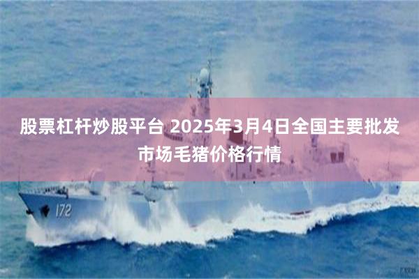 股票杠杆炒股平台 2025年3月4日全国主要批发市场毛猪价格行情